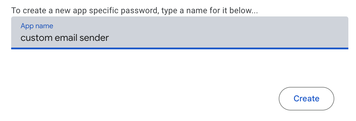 App password App password